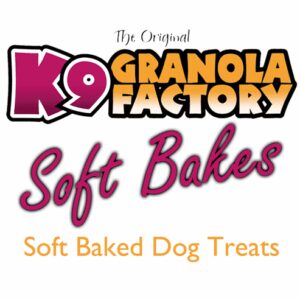 Logo for K9 Granola Factory Soft Bakes dog treats.