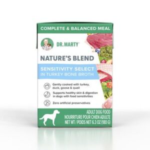 Dr. Harry Nature's Blend dog food for sensitive digestion and skin.
