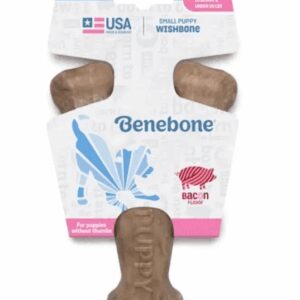 Benebone dog chew toy designed like a bone with natural flavor.